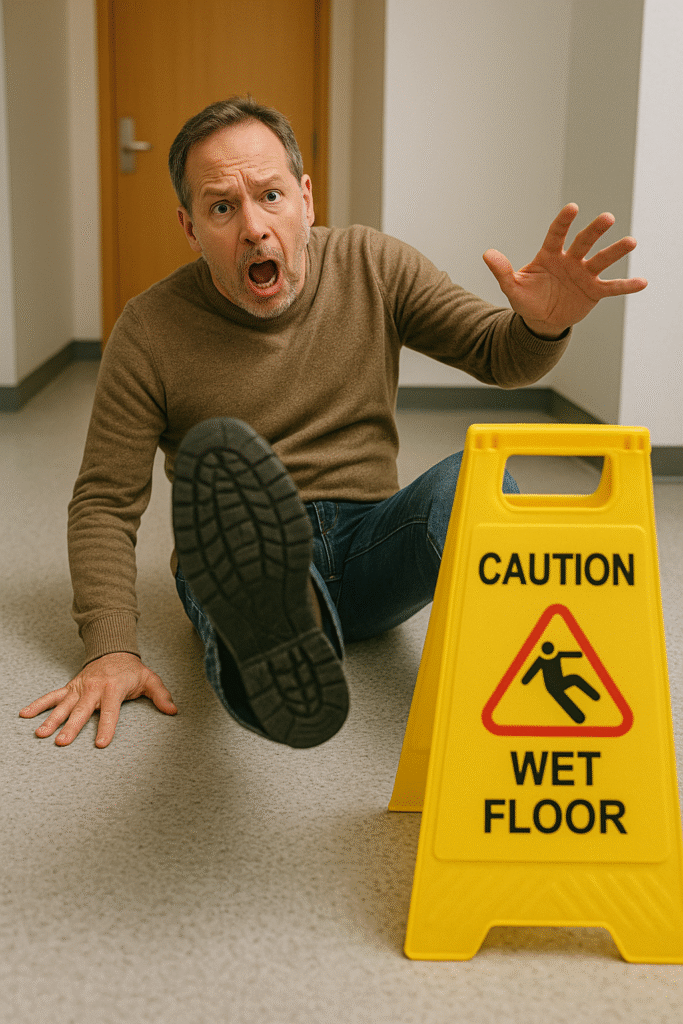 Personal injury lawyer explaining legal rights to an injured client during consultation