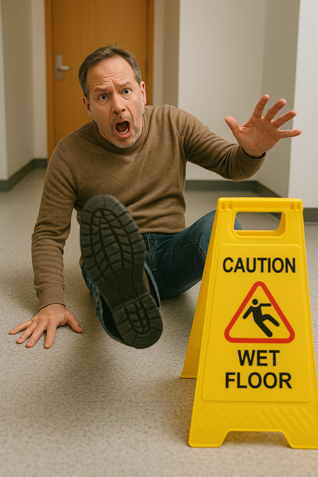 Personal injury lawyer explaining legal rights to an injured client during consultation