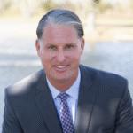 Cargo containers stacked at a Port of Houston terminal