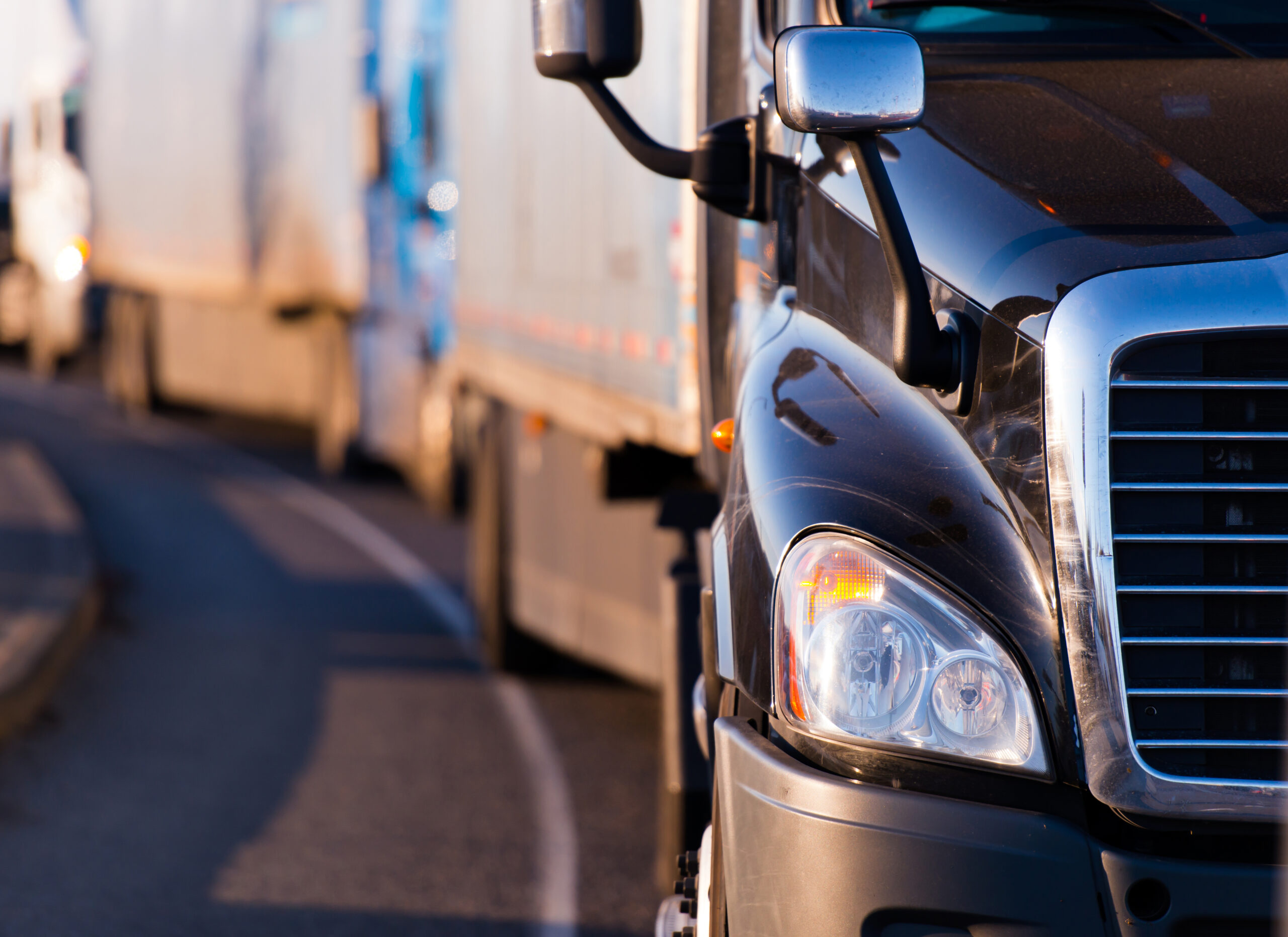 Emergency responders assisting after a truck wreck on Highway 146 in Baytown
