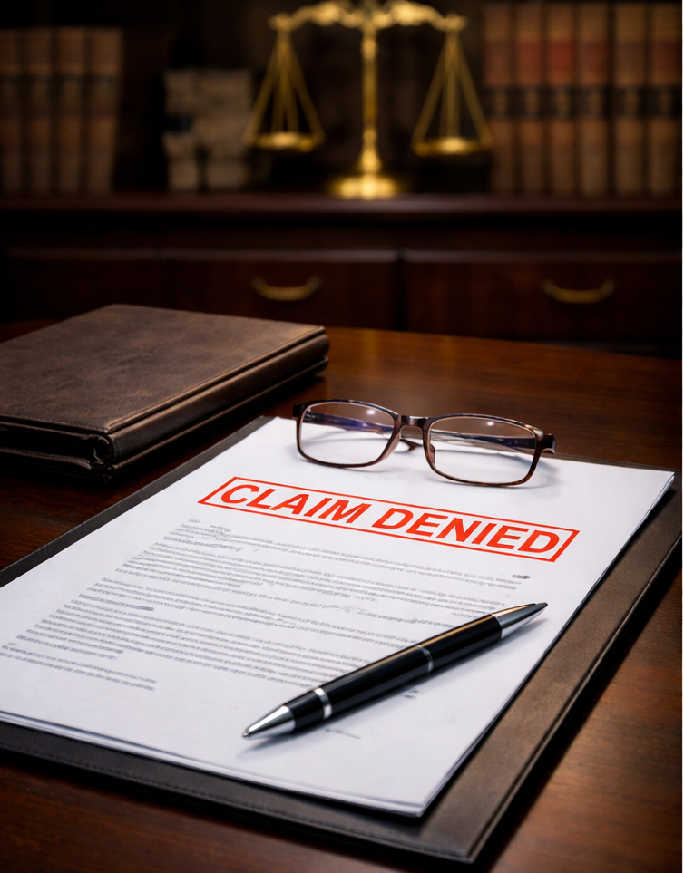 Insurance claim paperwork underpaid denied Houston insurance lawyer
